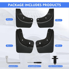 SIGLIN Model Y mud flaps rear right prevent splash and wear.