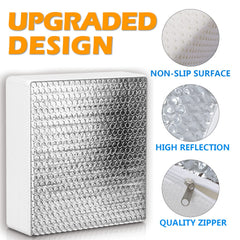 SIKADEER insulation features double-layer aluminum foil to reflect heat