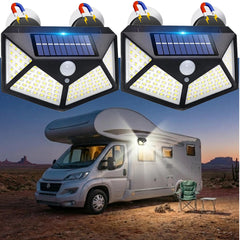 Silanit magnetic RV light attachment secures to metal surfaces for quick exterior mounting.