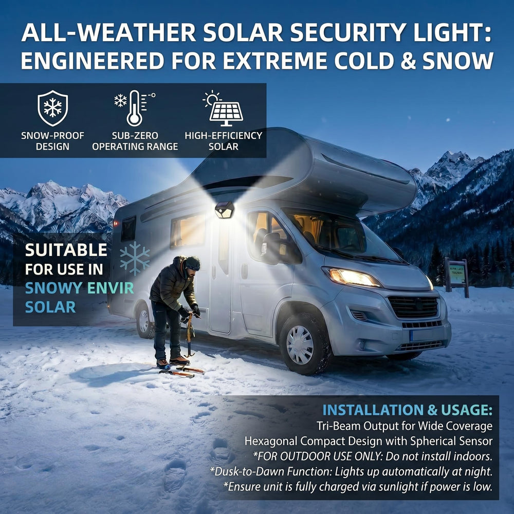 Silanit RV door-light provides improved visibility at entries.