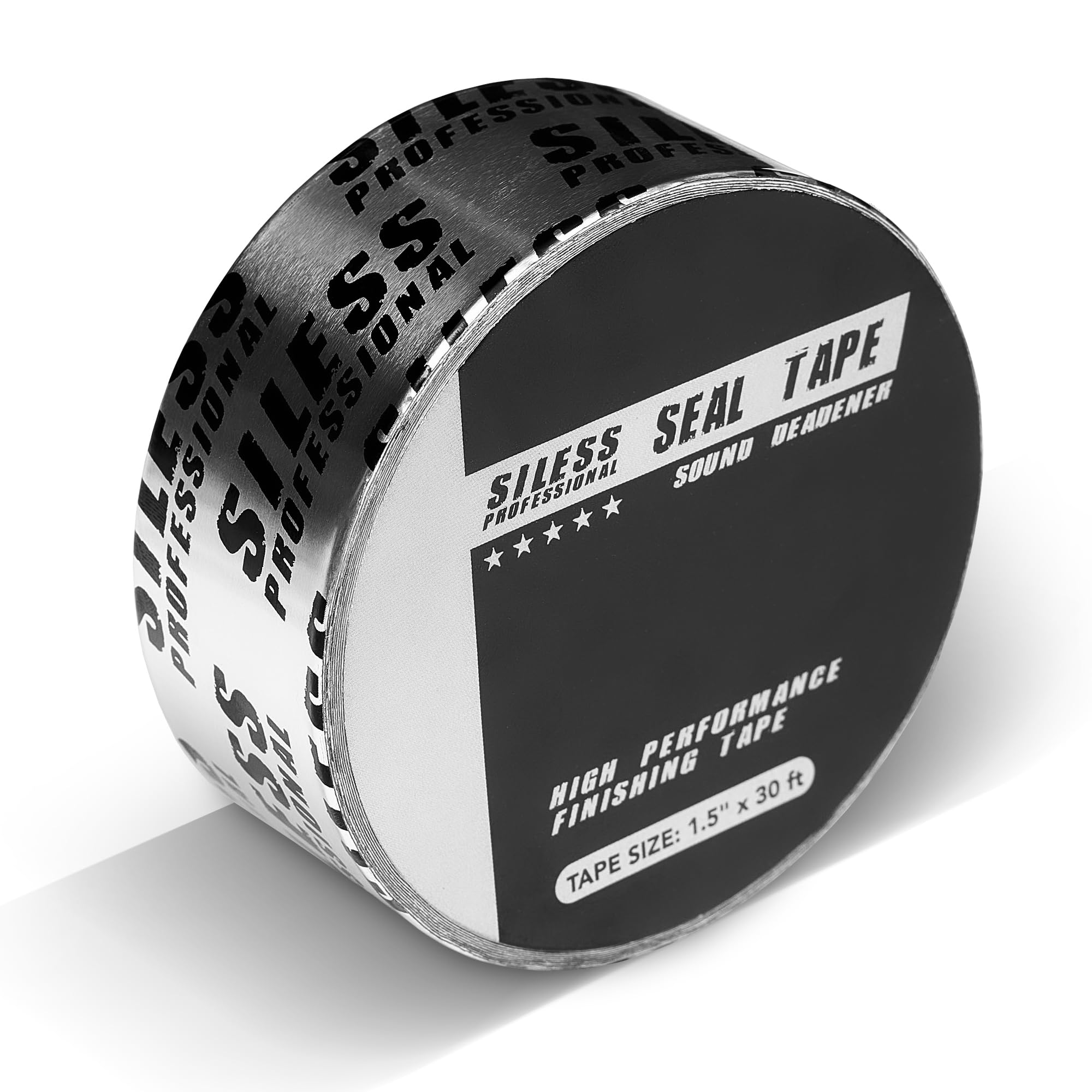 Siless finishing tape creates a clean, neat edge on vehicle seams.