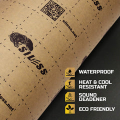 Siless Liner157 4mm heat blocker highlights interior temperature control.