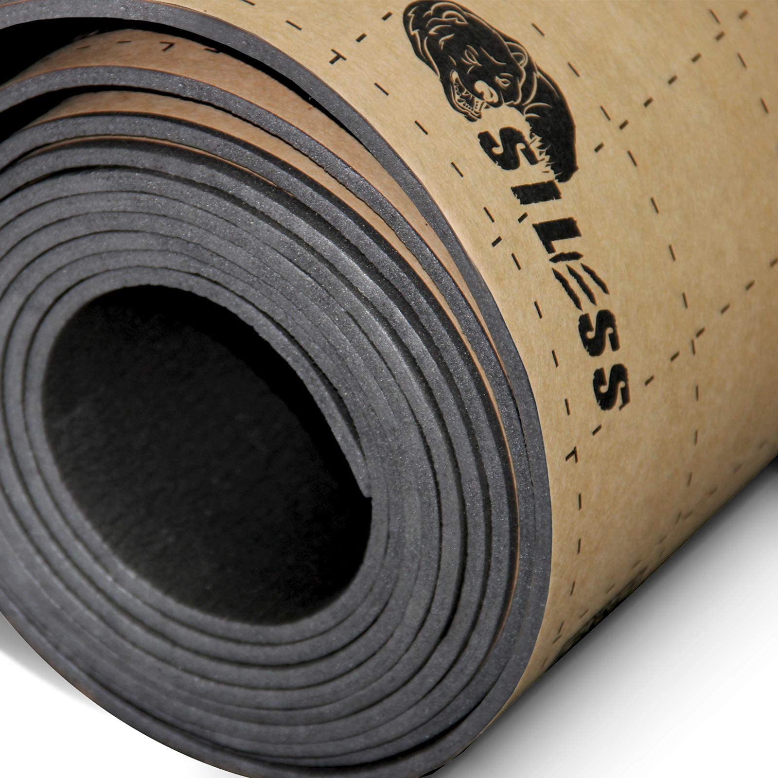 Siless Liner157 4mm roll with adhesive for easy car insulation.