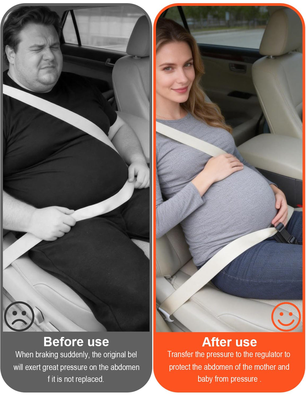 SILVIP adjustable strap buckle ensuring stable position during drives