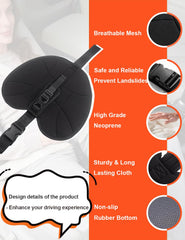 SILVIP adjustable strap closeup showing secure buckle for customizable comfort