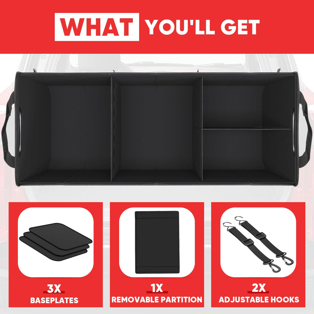 Simniam trunk organizer compatibility with SUVs and minivans