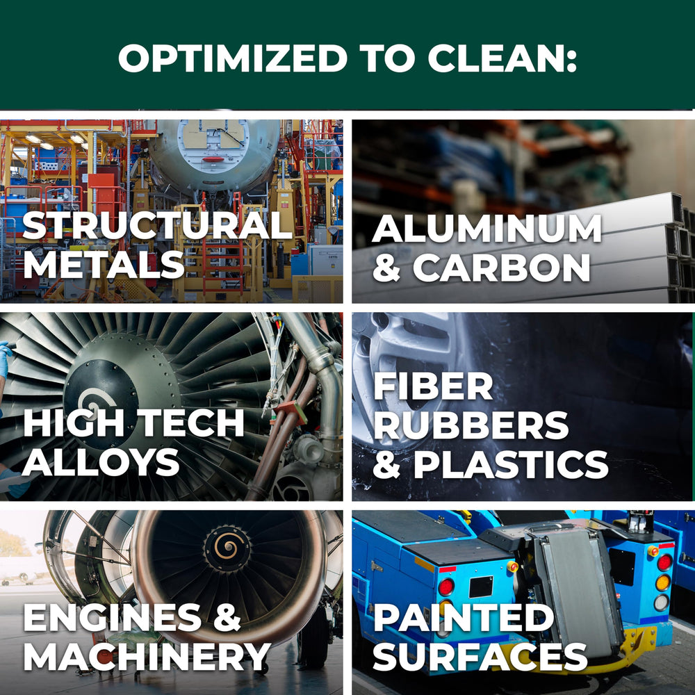 Simple Green Extreme Aircraft Cleaner ideal for workshops and maintenance bays.