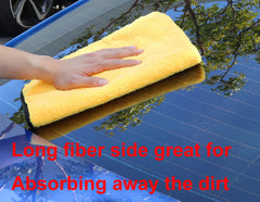 Simple Houseware microfiber towels car detailing with dual sided design