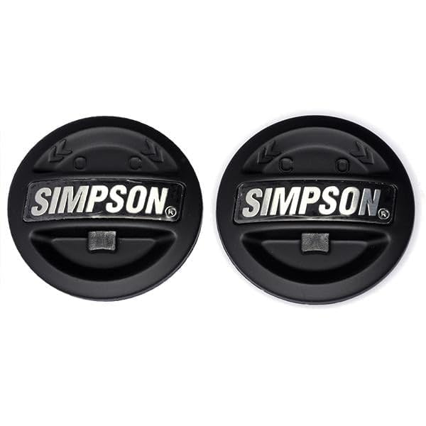 Simpson MBSA shield anchors secure MOD Bandit helmet shields for quick swaps