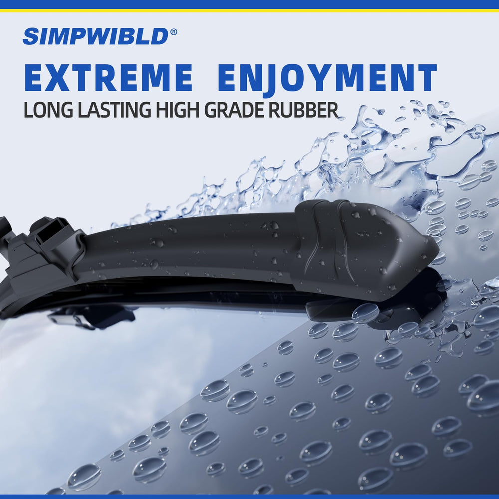 SIMPWIBLD front windshield cleaning action for better visibility