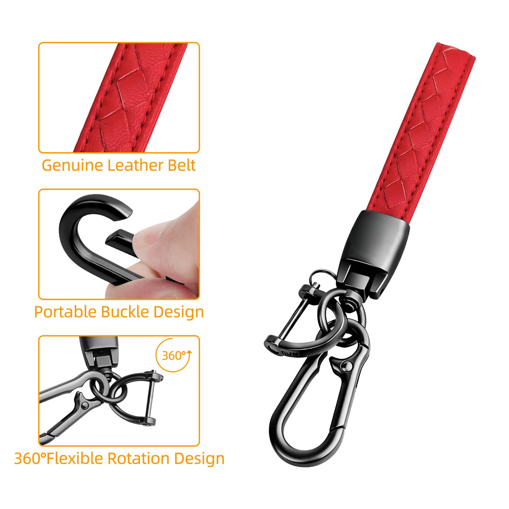 Sindeda attached key chain for Honda fob makes carrying easy.