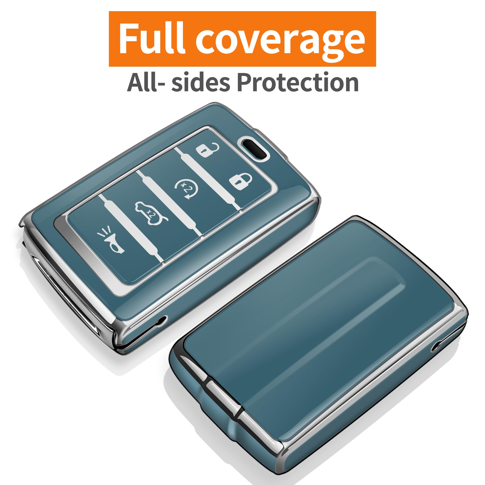 Sindeda protective shell guards Jeep key against scratches and dings