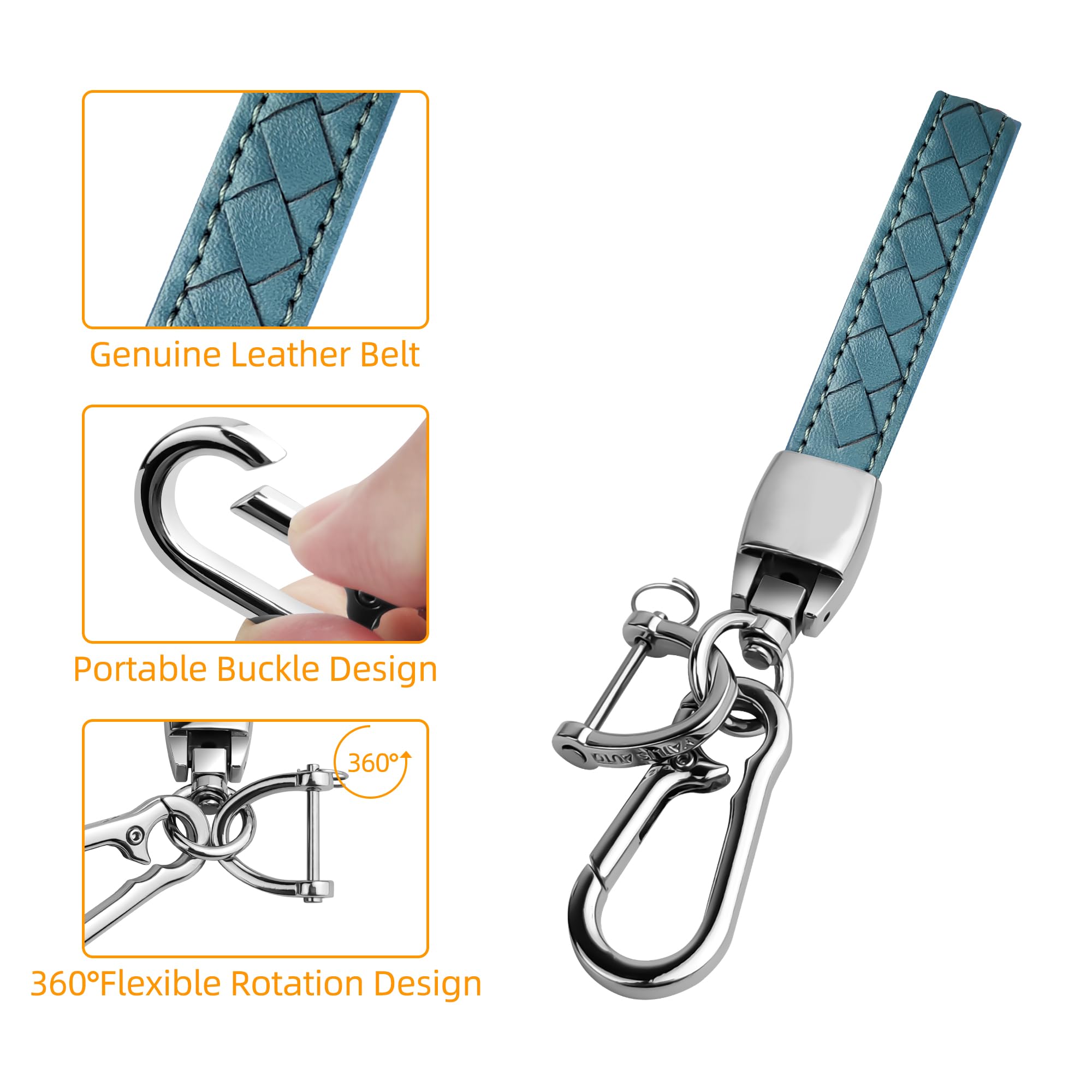 Sindeda storm blue key cover adds style and protection to your key