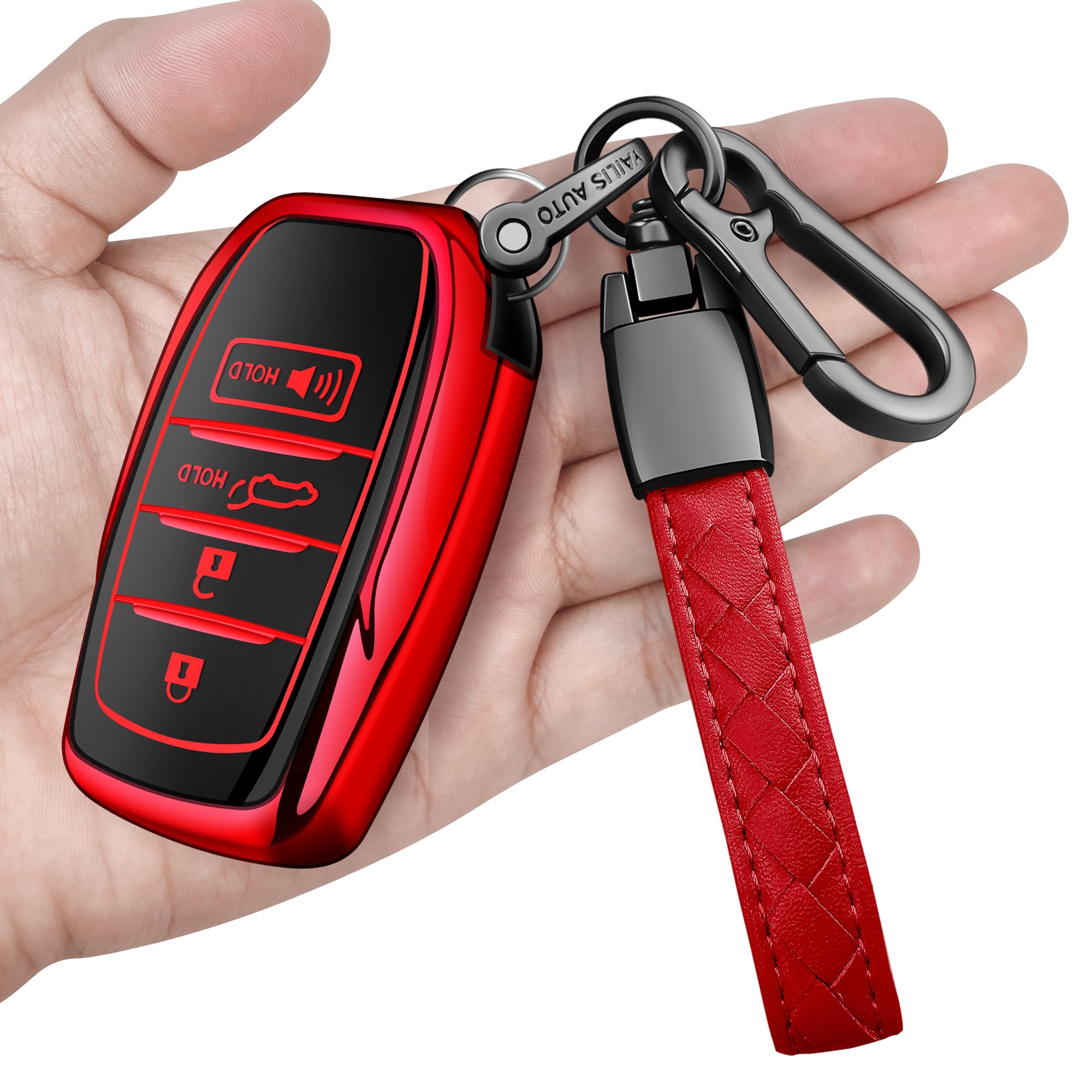 Sindeda Toyota key fob cover tight fit protects fob from scratches and knocks.