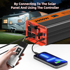 SineApex dual AC sockets with 20A outlets ready for devices