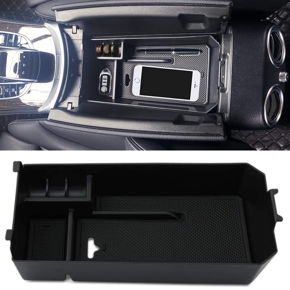 Sineside center-console organizer tray for Mercedes C-Class W205 keeps essentials within reach