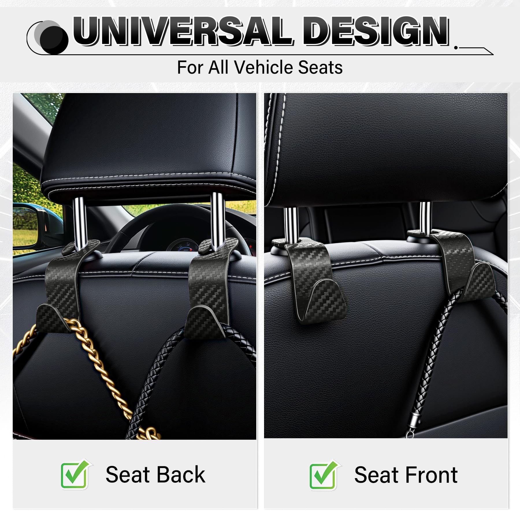 SINGARO side profile rotated hook demonstrating 360-degree adjustment