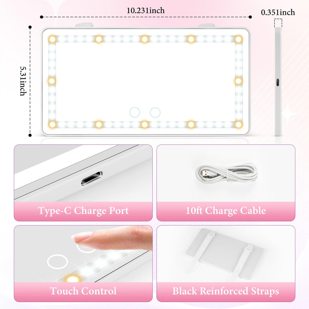 SINGARO touch-control panel lets you adjust brightness and color.