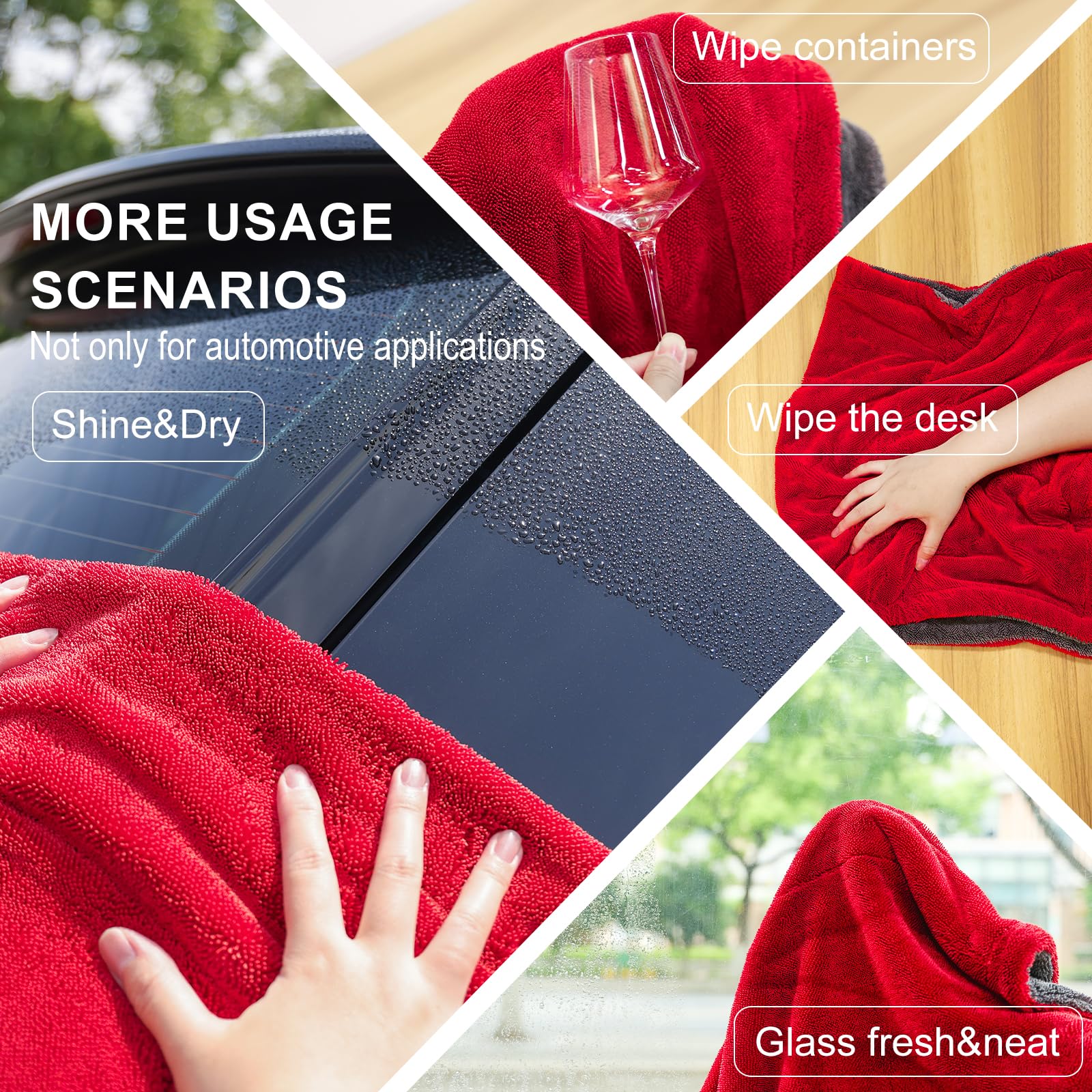 Singrune safe for coated or non coated surfaces while drying.