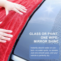 Singrune two pack car drying towels ideal for exterior and interior tasks.