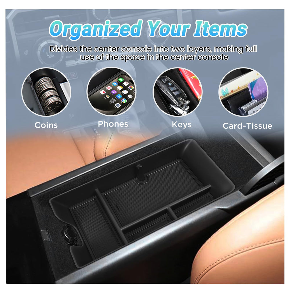 Durable ABS plastic construction resists scratches during daily Camry use.