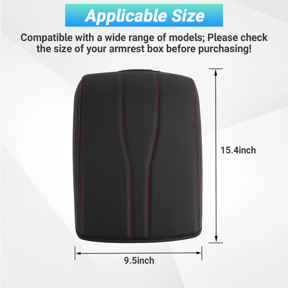 Sinminou center console pad requires accurate measurement for proper fit.