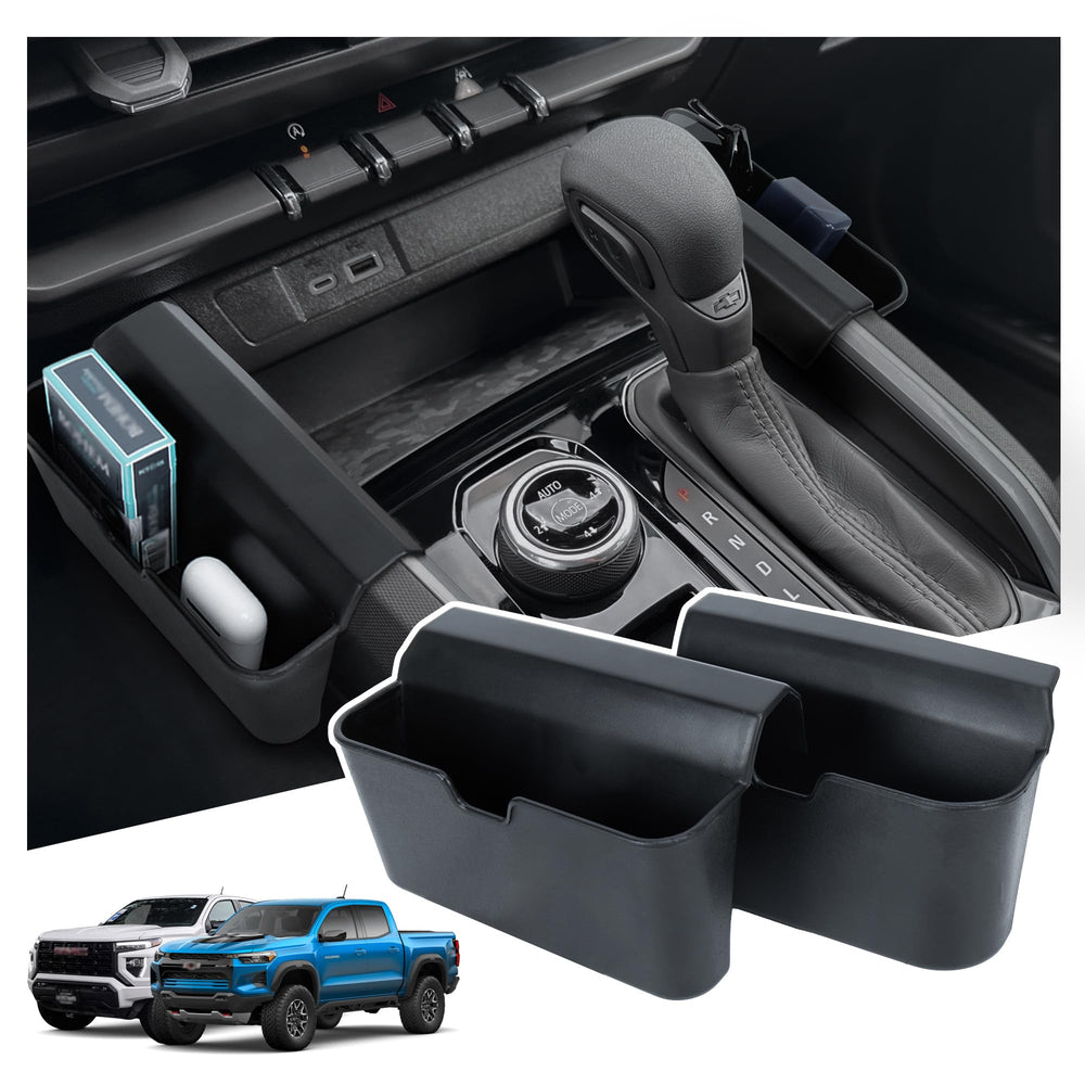 Sinminou center console organizer for Chevy Colorado/GMC Canyon keeps items neatly organized.