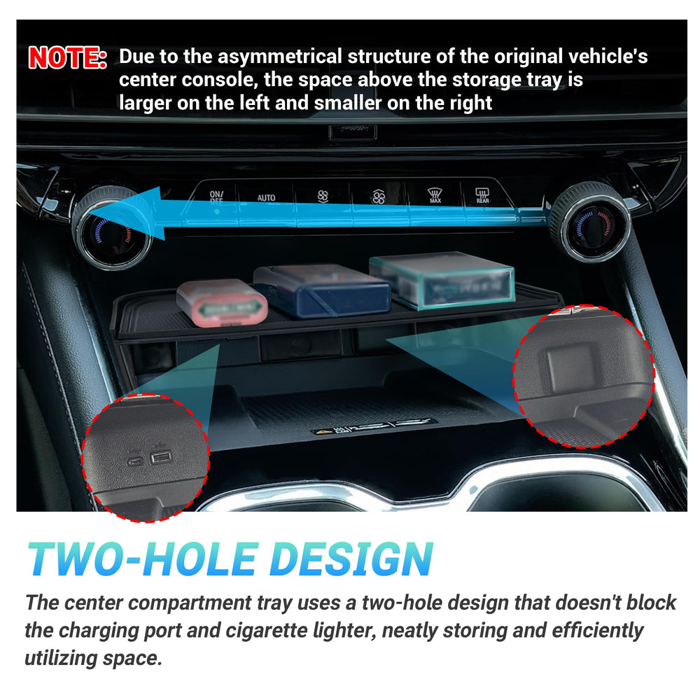 Sinminou durable ABS finish resists scratches and blends with interior.