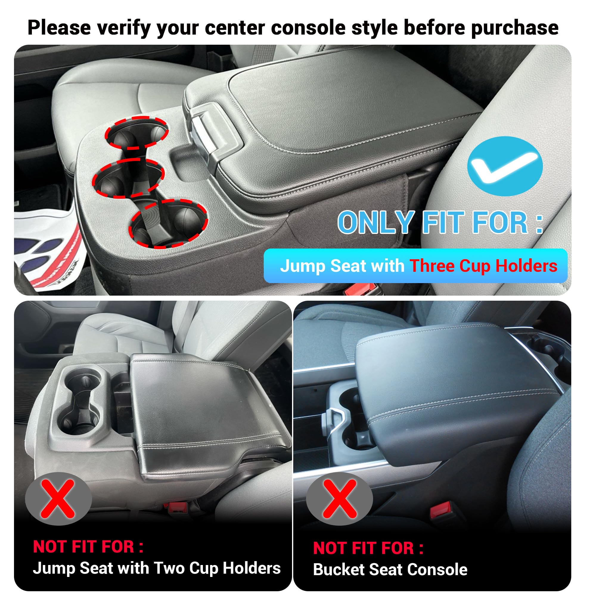 Sinminou RAM 1500 Classic cup holder tray keeps small items secure and accessible.