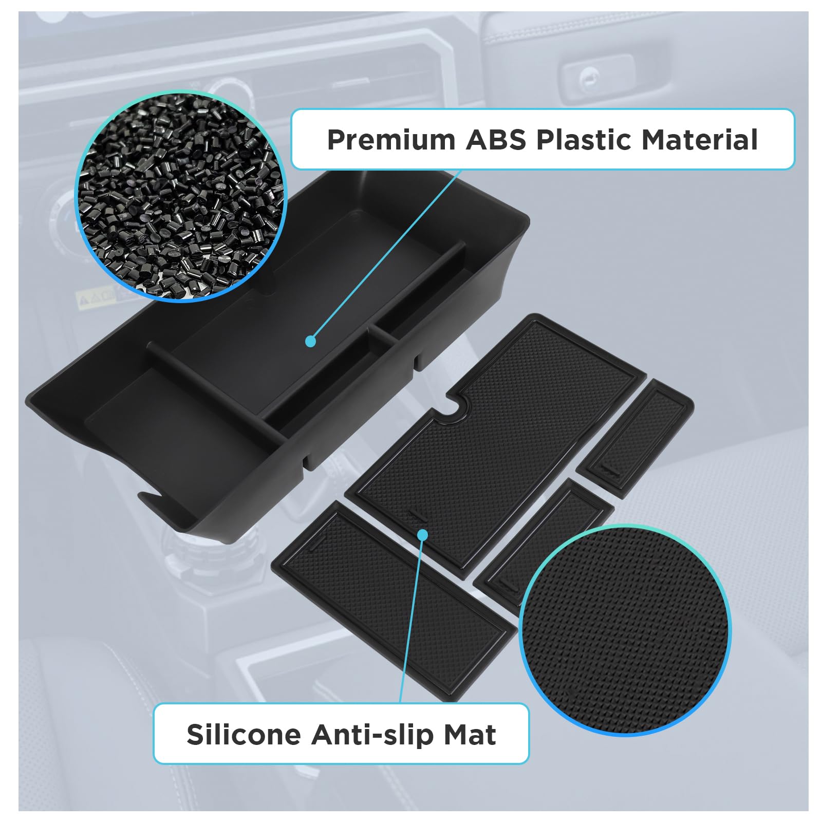Easy to install and clean, preserving your Camry interior.