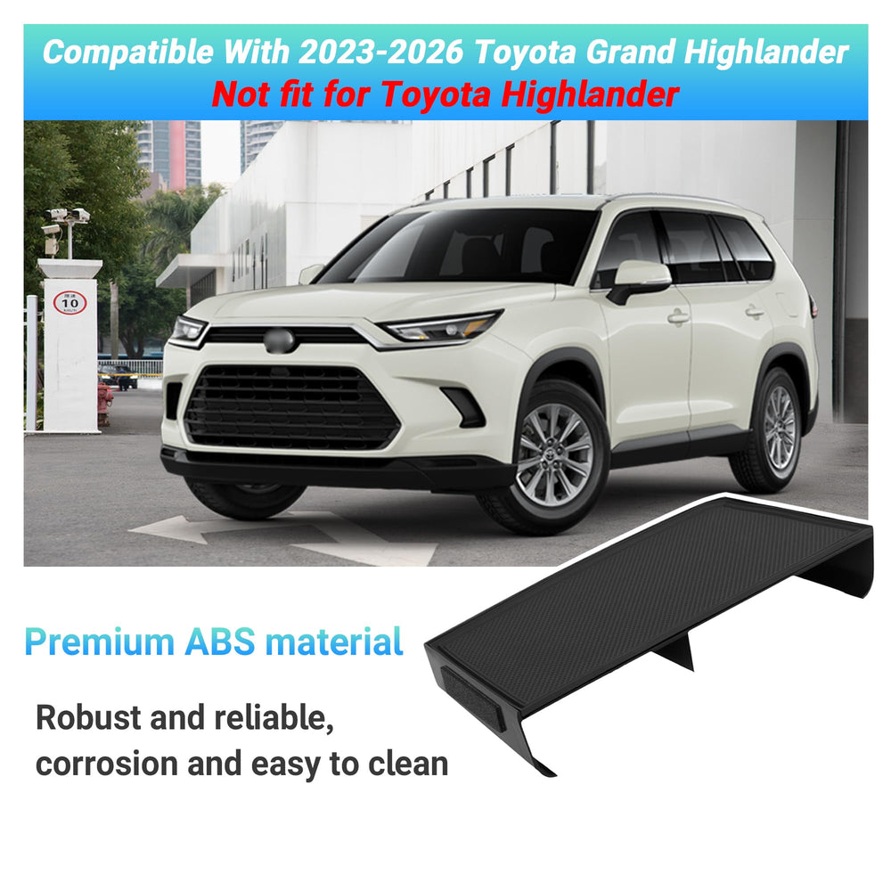 Sinminou Grand Highlander console organizer side-angle demonstrates easy reach.