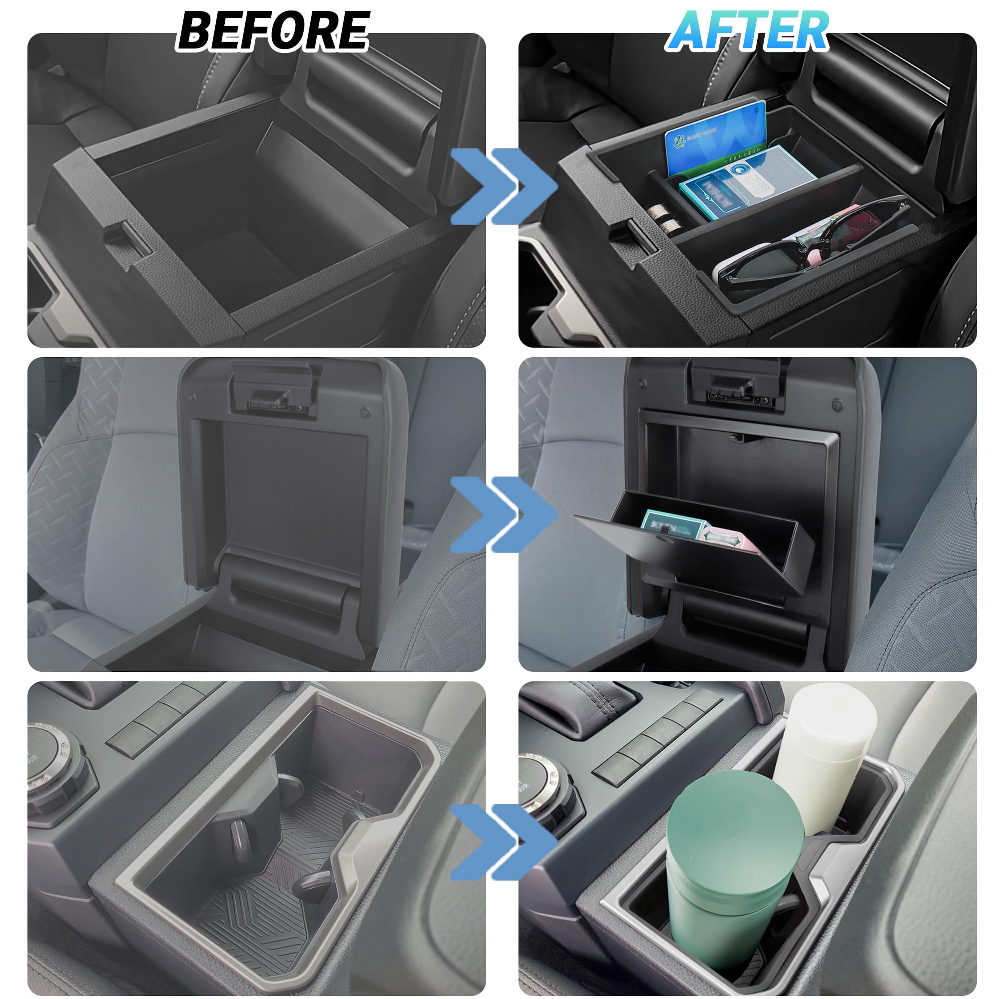 Sinminou hidden storage box offers discreet space under the armrest.