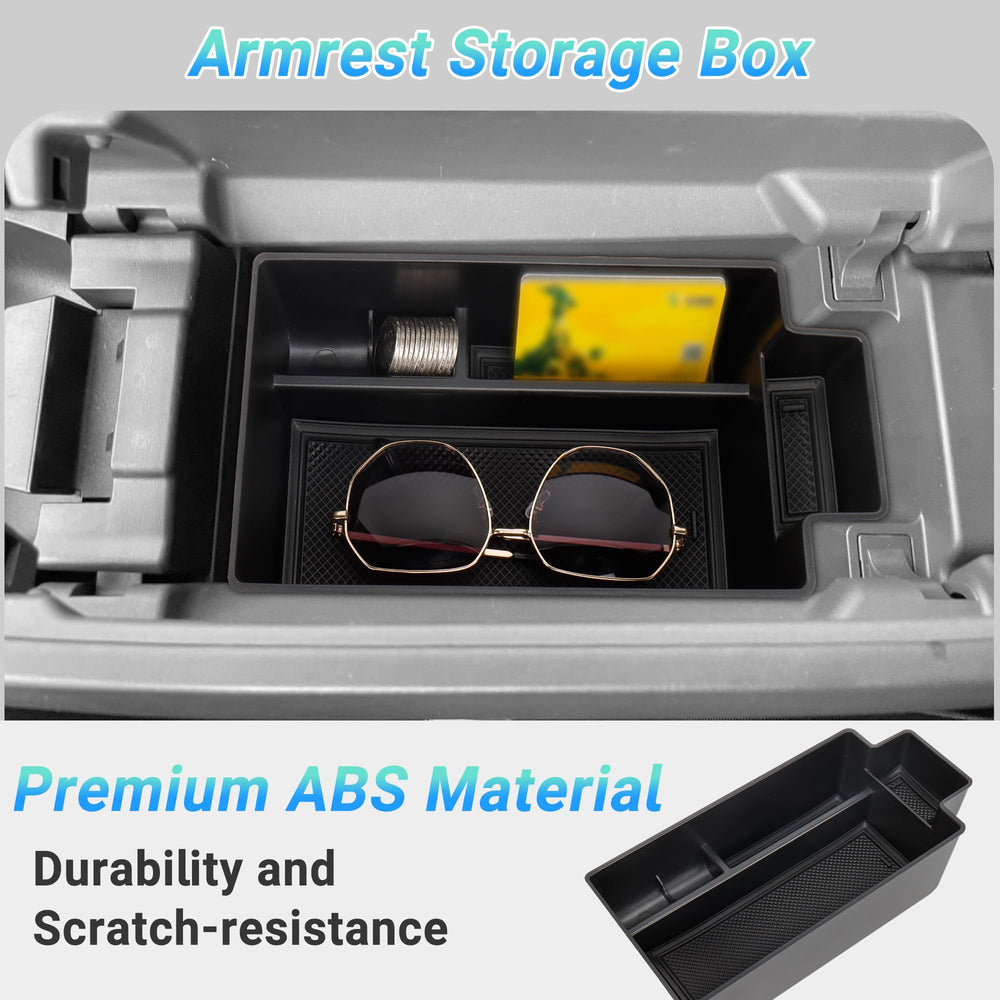 Sinminou premium ABS plastic construction ensures durability in the car interior