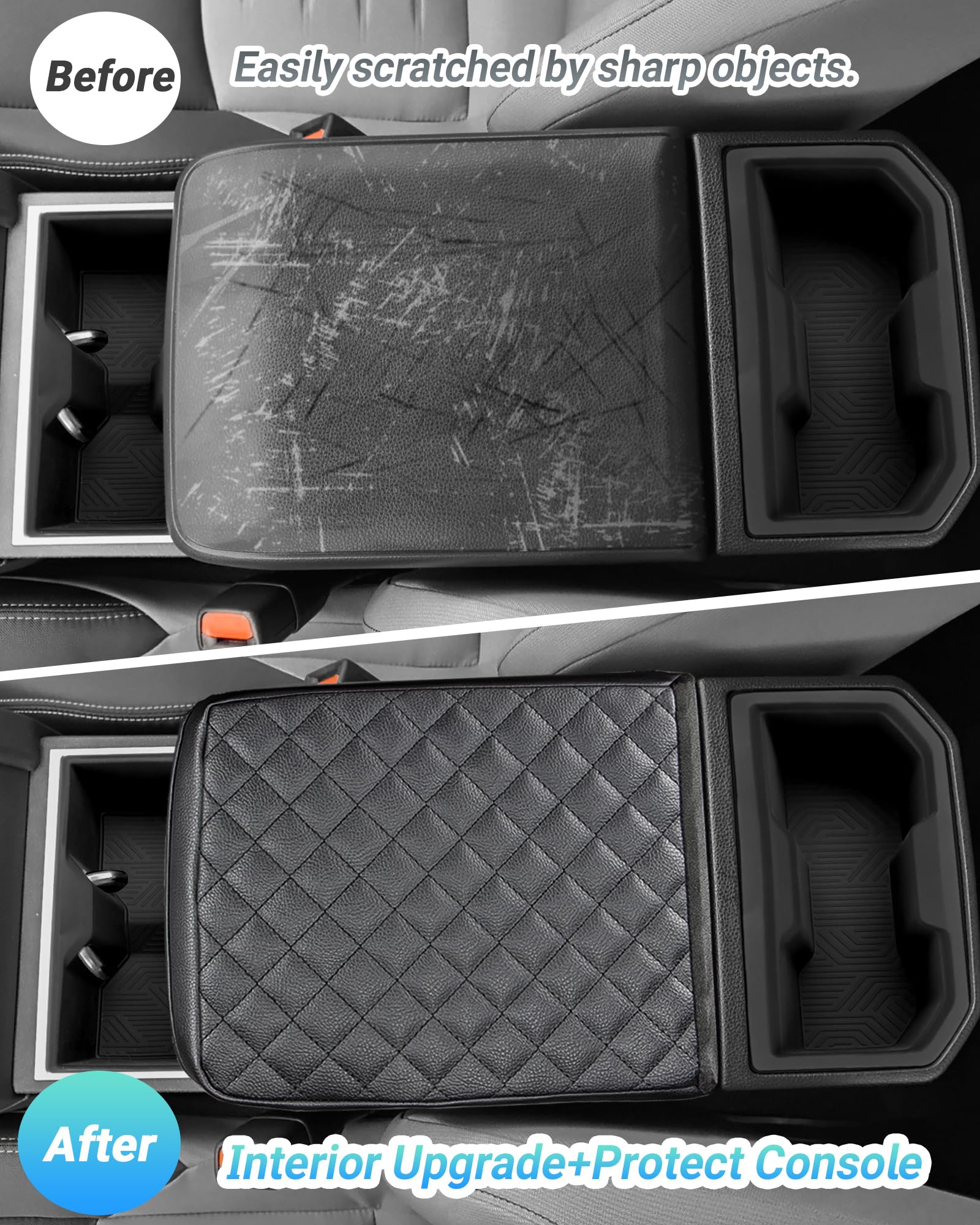 Sinminou PU leather cover offers plush padding for everyday driving comfort