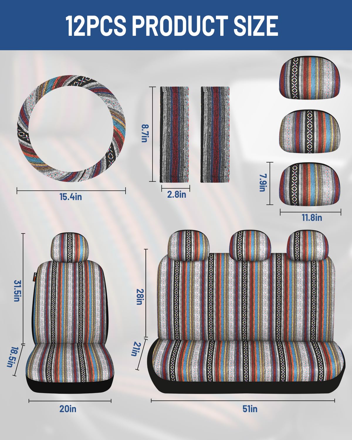 Sino Salected easy installation with openings for headrests and belts saves time.