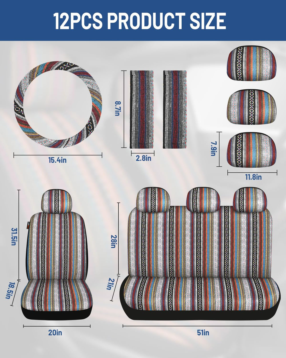 Sino Salected easy installation with openings for headrests and belts saves time.