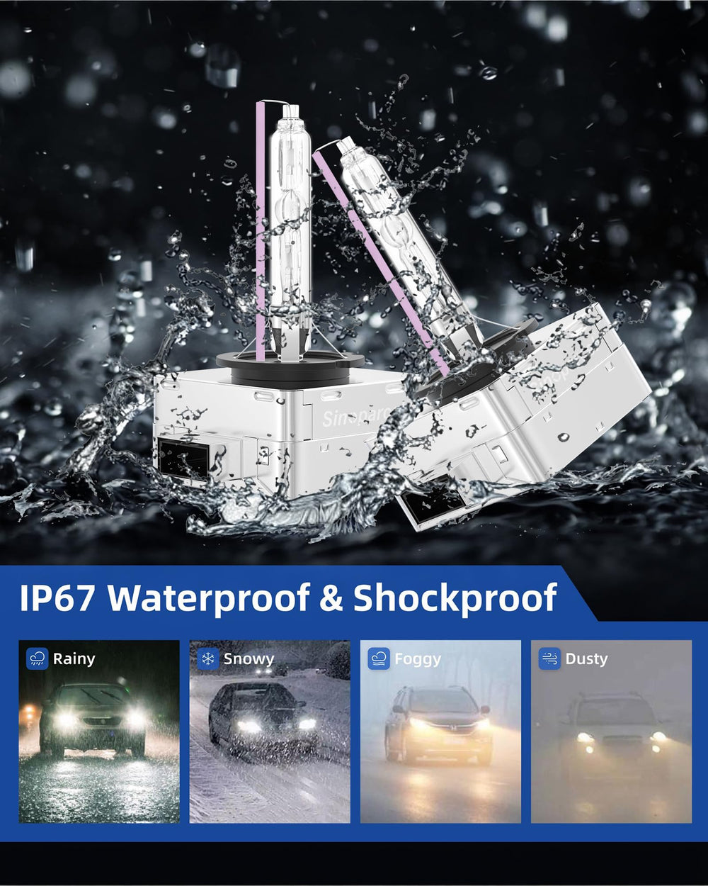 Sinoparcel D1S/D1R HID bulb pack 2 - BMW compatibility notes