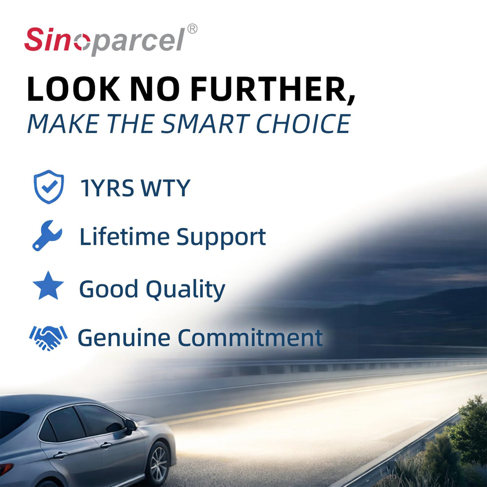 Sinoparcel H7 fog light bulb for improved visibility in fog.