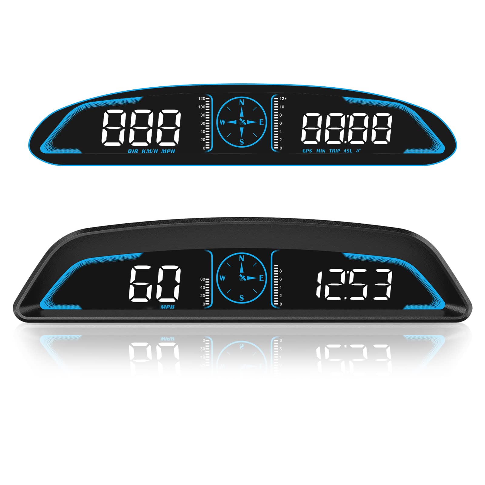 SinoTrack HUD 5.5-inch display clearly shows speed and direction for easy driving.