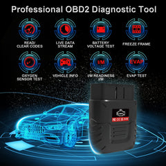 SinoTrack OBD2 Scanner live data screen displays real-time engine readings.