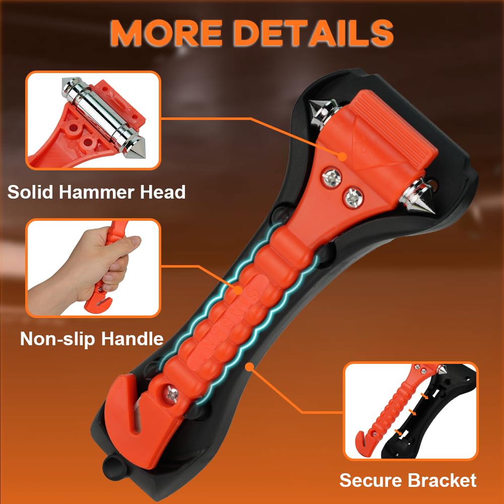 SINSEN razor-sharp seatbelt cutter ready for use