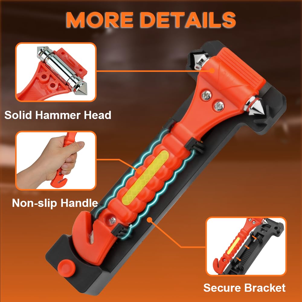 SINSEN car safety hammer quick-access design helps find tool fast.