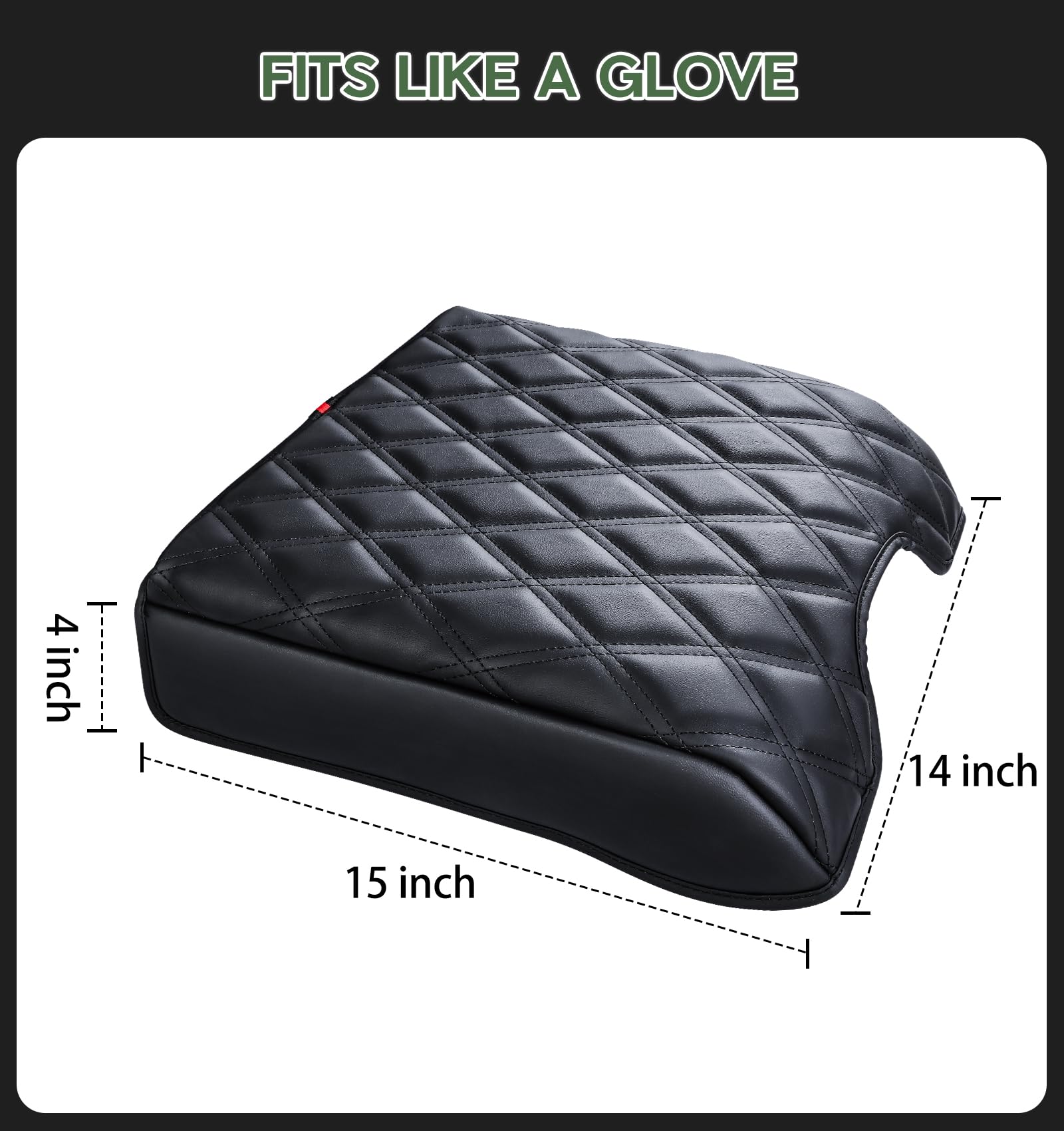 Sinvanho center console cover interior upgrade with luxury feel