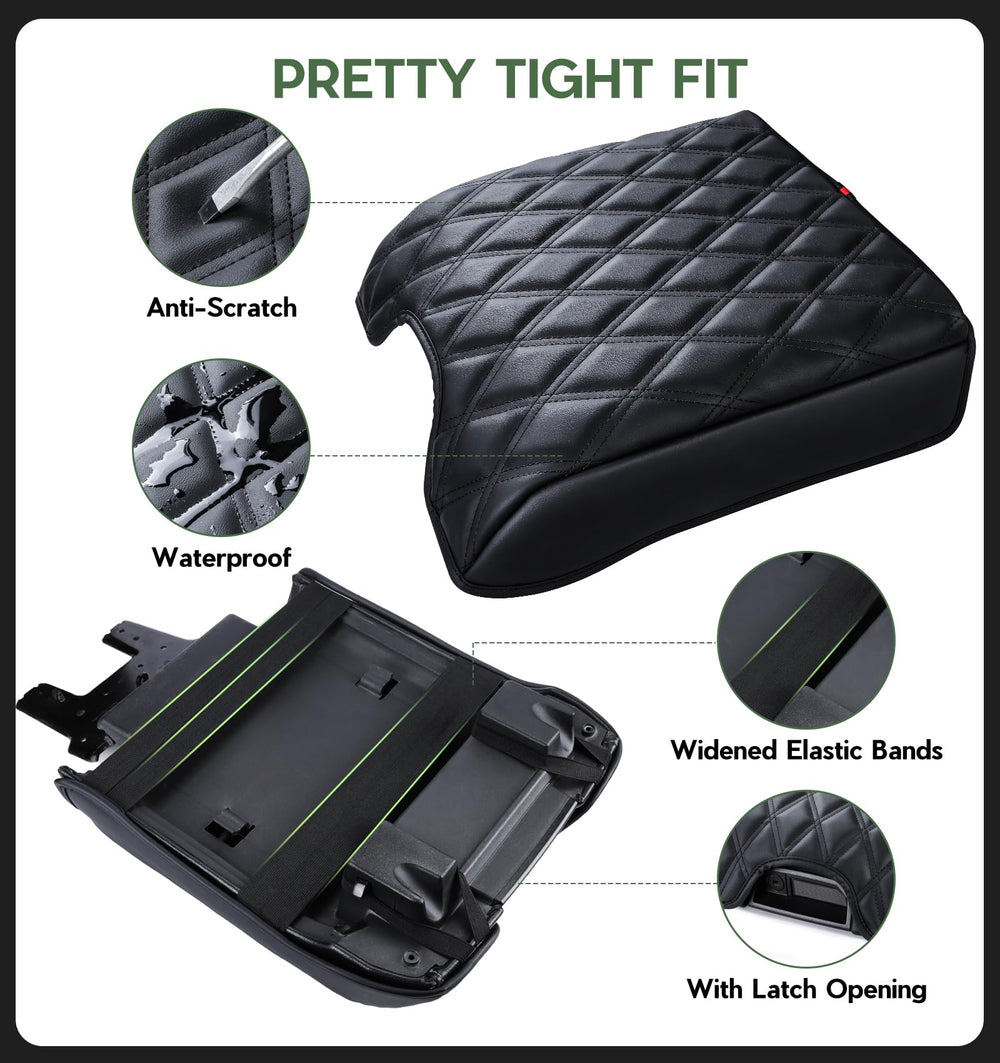 Sinvanho center console cover scratch-resistant surface reduces wear