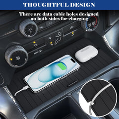 Sinvanho Ford F-150 Lightning USB holes enable convenient charging.