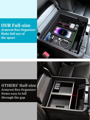 Sinvanho full console organization inside view demonstrates optimized space.