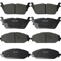 SIPAUTEC front ceramic brake pads for Ram 1500 with quiet braking