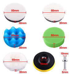 SIQUK drill adapter included for versatile polishing setup