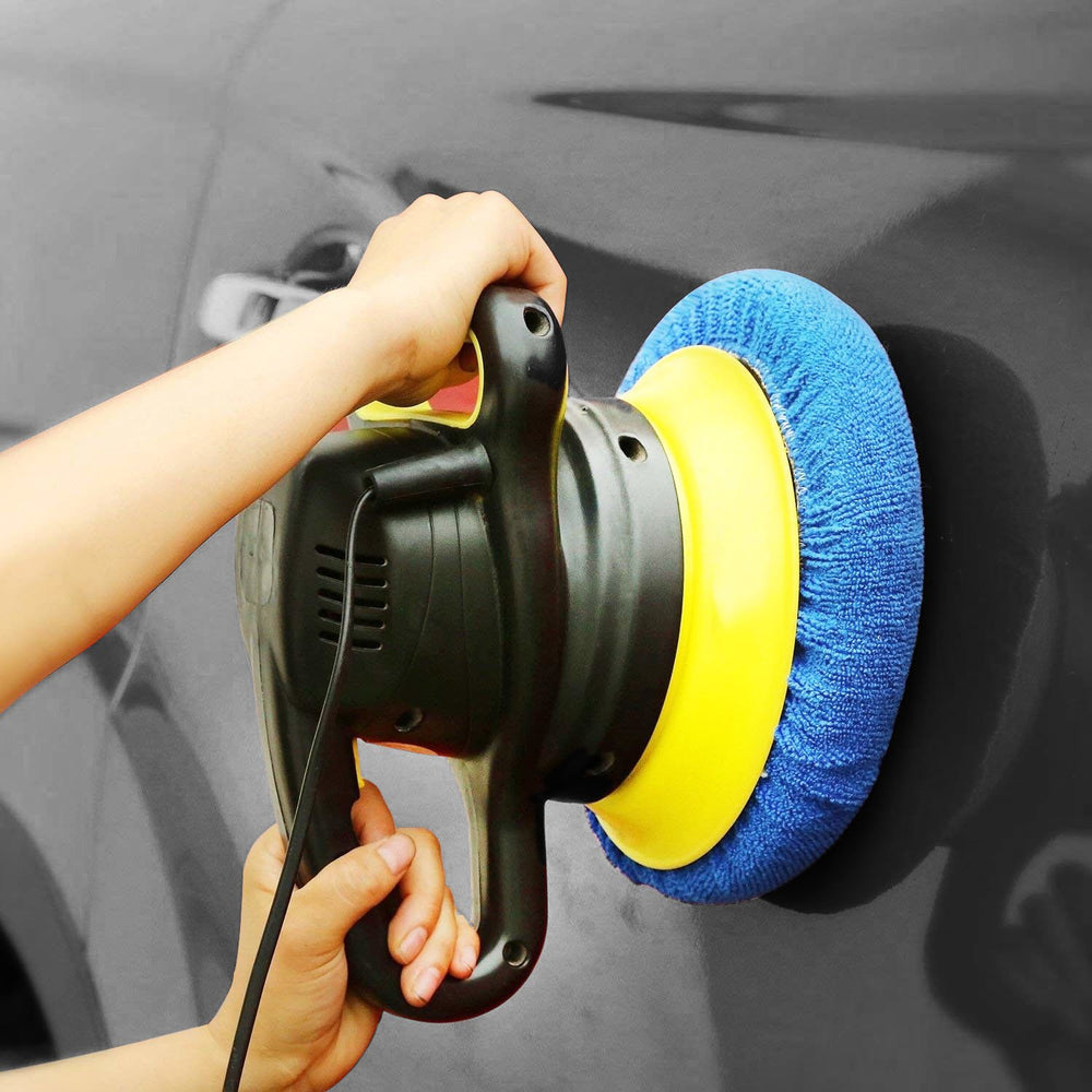 SIQUK multi-surface polishing bonnet set for furniture, metal, and wood