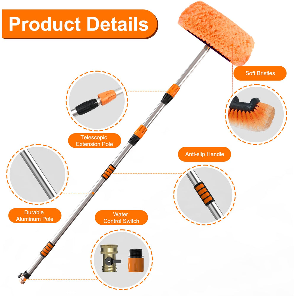 SISUPASSIE extended pole reach enables access to roofs and panels